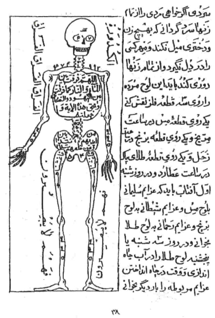 نمونه ادعیه ها و طلسمات هندی در کتاب طم طم هندی