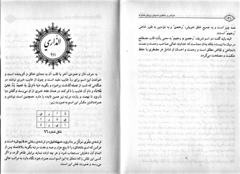 نمای 1 از خواص و مفاهیم نام‌های زیبای خداوند - ملا حبیب‌الله شریف کاشانی - اذکار و اوراد