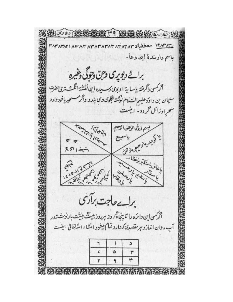 نمای 1 از کتاب شفاء الاسقام والاحزان | ادعیه شفا و رفع غم و اندوه - آرشیو کتابهای قدیمی